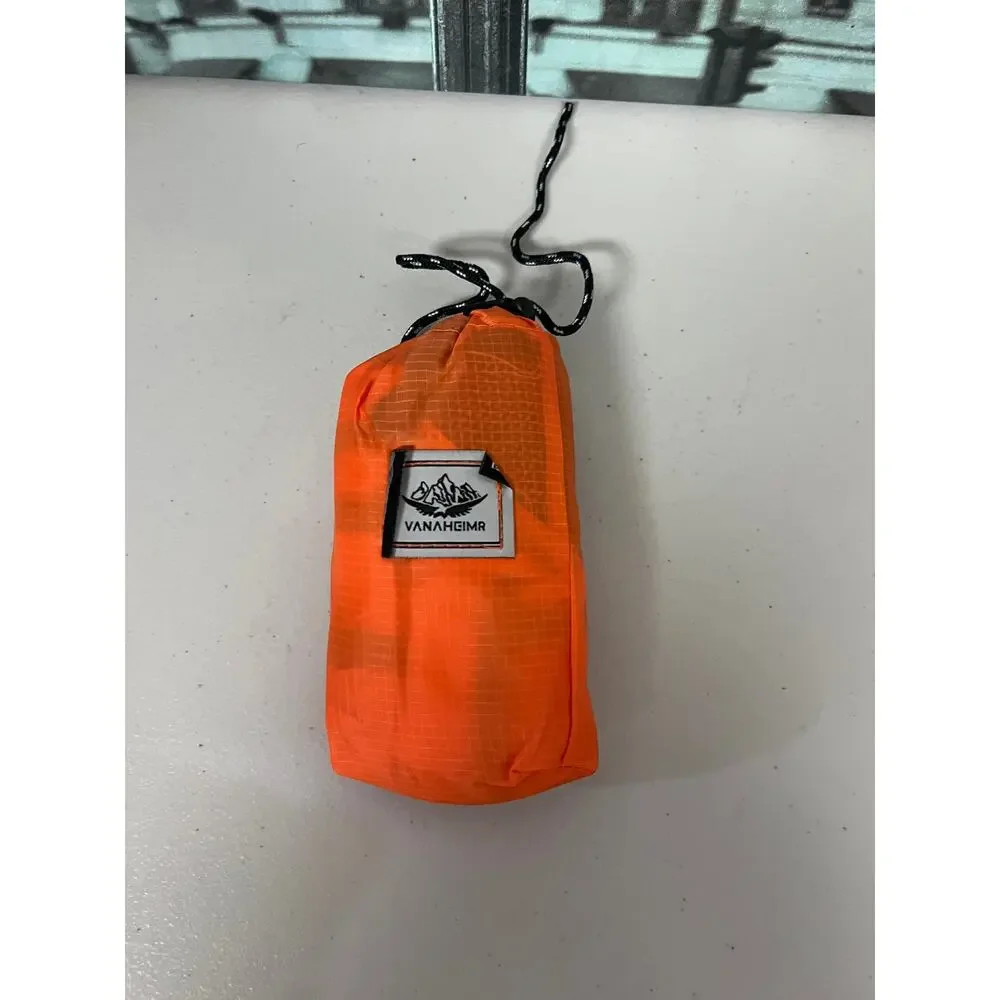 Lightweight Foldable Backpack, Water Resistant Hiking Travel Daypack, Orange